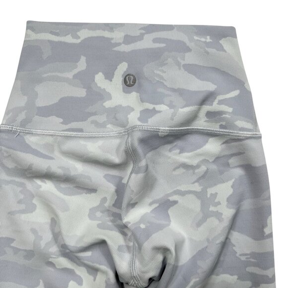 Lululemon Wunder Under High Rise Tight 28" Inseam Incognito Camo Apline White Si - Picture 5 of 6